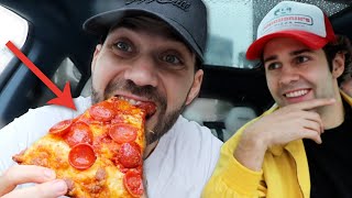 First Time Trying HOT Doughbriks Pizza with the founder [upl. by Aimit653]