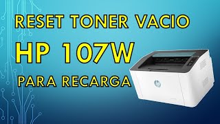 Recarga toner HP 105a  107w – Con Instalación de Firmware Reset HP 107  135  137  150 178 179 [upl. by Nagad]