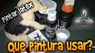 Como PINTAR látex ¿QUE pintura Usar [upl. by Johppah446]