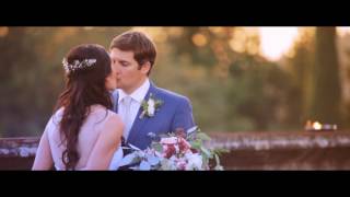 Wedding In Tuscany at Vincigliata Castle in Florence Italy [upl. by Atiuqihs]