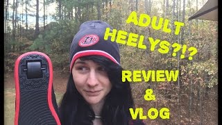 Bonus Vlog We Review and Roll on Adult Heelys Which Exist [upl. by Nipsirc]