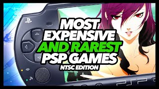 Most Expensive And Rarest PSP Games [upl. by Silenay]