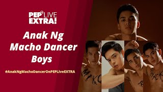 WATCH The lead stars of quotAnak ng Macho Dancerquot on PEP Live EXTRA [upl. by Bena]