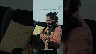 Therirangum mukhile Mazhathullikilukkam  Violin Version  Vishnu S Nair Official [upl. by Pia]