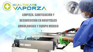 Limpieza Sanitización y desinfección de hospital [upl. by Tobe558]