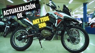 NUEVA AKT TTDS 200 🚨 ACTUALIZADA  MODELO 2024 [upl. by Kcirttap589]