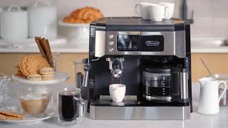 Williams Sonoma How it Works DeLonghi AllinOne Combination Coffee Maker [upl. by Strauss610]