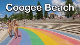 Coogee beach walking NSW Australia Jan 2024 [upl. by Ogaitnas685]