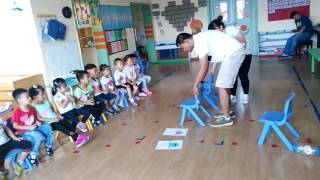 Kindergarten Teaching in China Ages 34 [upl. by Annahsat434]