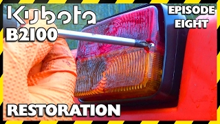 Kubota B2100 Compact Tractor Restoration  Episode Eight  The Work Continues [upl. by Casilda]