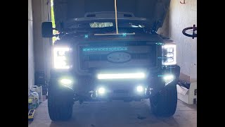 Excursion Build Part 16 1116 Super Duty Front End Conversion [upl. by Colner]