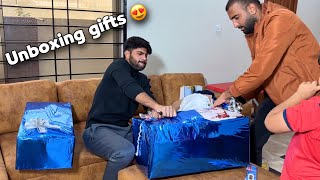 Unboxing the Gifts 🎁 [upl. by Runkel]