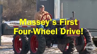 Masseys FIRST FourWheel Drive Tractor  Massey Harris GP Tractor [upl. by Sears]