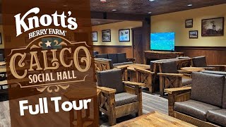 Knotts Park Update  Calico Social Hall Tour  Prestige Pass [upl. by Lettie120]