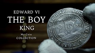 Tudor Hammered Coins  Edward VI Shilling  My English Coin Collection  450 YEARS OLD [upl. by Osber]