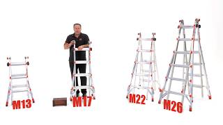 Little Giant Ladders  Leveler  Features and Benefits [upl. by Byrle252]