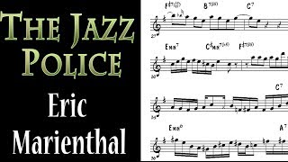 Eric Marienthal Transcription  The Jazz Police Gordon Goodwins Big Phat Band [upl. by Othe]