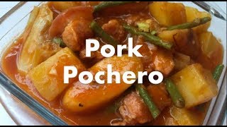 Cooking Pork Pochero [upl. by Marriott851]