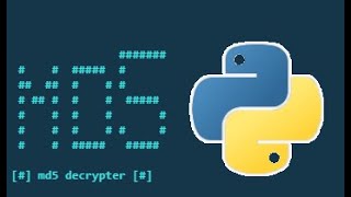 Decrypt MD5 Hash using Python [upl. by Struve]