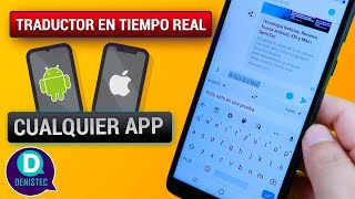 TRADUCTOR EN TIEMPO REAL CON CUALQUIER APLICACIÓN  Trucos3Minutos [upl. by Law]