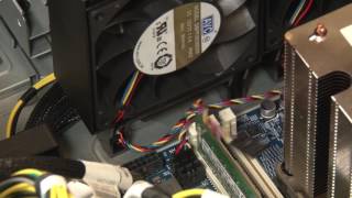 ThinkSystem ST550 installing a front fan [upl. by Gnurt]