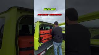 Mahindra Thar Roxx Vs Maruti Jimny Boot Testing comaprison [upl. by Llehcim]