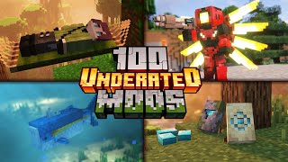 TOP 100 Underrated Mods For Minecraft 1204  2024 ForgeFabric [upl. by Danuloff]