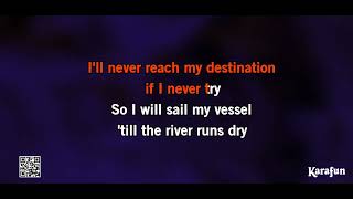 The River Garth Brooks Karafun Karaoke [upl. by Alleen]