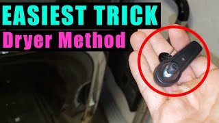 REMOVE SECURITY TAG FAST  Dryer Method [upl. by Tsenre]