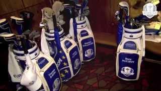 The 2014 Ryder Cup European Team Locker Room [upl. by Emlin338]