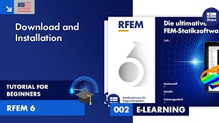 RFEM 6 Tutorial for Beginners  002 Download and Installation [upl. by Iline]