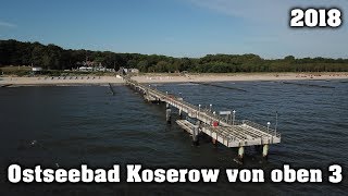 Ostseebad Koserow auf Usedom von oben 3 2018 [upl. by Sitnalta709]