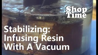 Stabilizing Infusing Resin With A Vacuum [upl. by Idnerb844]