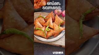 Street style onion samosa😋ఉల్లిసమోసాsamosa shorts ytshorts shortfeed streetfood viralshorts [upl. by Aural558]