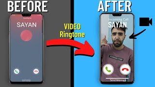 How to Set VIDEO as RINGTONE free amp easy [upl. by Karr]