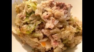 Cabbage Casserole  Bonitas Kitchen [upl. by Skantze210]