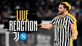 🔴 WATCH NOW JUVENTUS VS NAPOLI  LIVE REACTION 💪⚪⚫ [upl. by Gowon219]