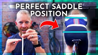 How to Get the Perfect Saddle Position on Your Triathlon Bike  Triathlon Taren [upl. by Danie]