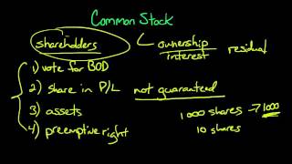 Common Stock what it is and how to record it [upl. by Tezzil]