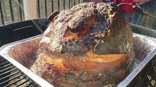 Double Smoked Ham With Pineapple Bourbon Glaze [upl. by Coveney]