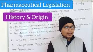 Pharmaceutical Legislation  History Origin amp Introduction  Jurisprudence L1 Chapter8 [upl. by Nissensohn]