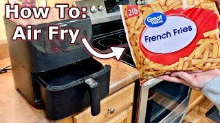 Air Fryer Frozen French Fries [upl. by Nauqaj]