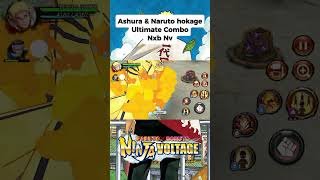 Naruto Hokage amp Ashura Otsutsuki  Ultimate Jutsu Combo   Naruto x Boruto Ninja Voltage [upl. by Amaty]