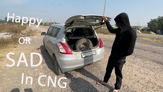 Maruti Swift CNG 126000 KM Done  Ownership Review [upl. by Inittirb]