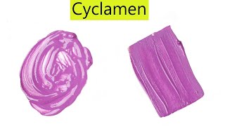 Cyclamen Color  How To Make Cyclamen Color  Color Mixing Video [upl. by Lenore]