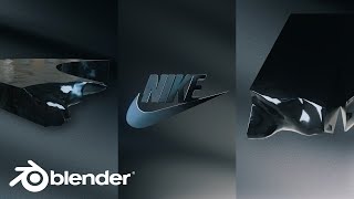 Advance Logo Animation in EASY Way  Blender 3D [upl. by Keese760]