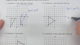 Translating Shapes in Geometry [upl. by Desdamona642]