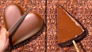 28 DELICIOUS CHOCOLATE RECIPES  DIY Chocolate Decor Ideas Desserts and Cakes [upl. by Aihpledalihp]