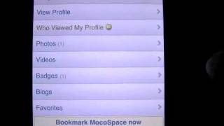 MocoSpace Chat iPhone App Review [upl. by Euqinahc]