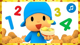 🥔 ONE POTATO TWO POTATOES  Nursery Rhymes amp Baby Songs  Pocoyo [upl. by Munford]